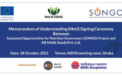 Tri party MoU signing ceremony