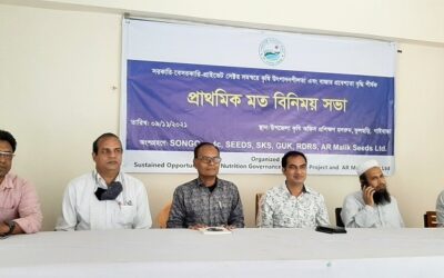 Opinion sharing meeting held on PPP in agriculture sector